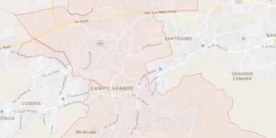 Kaart van Campo Grande