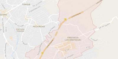 Kaart van Freguesia de Jacarepaguá