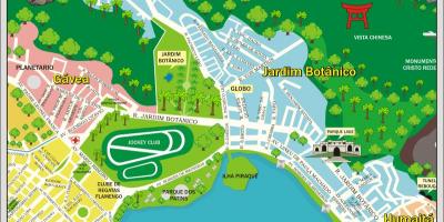 Kaart van die Jockey Club Brasileiro