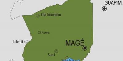 Kaart van Magé munisipaliteit