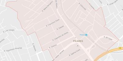 Kaart van Pilares