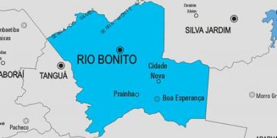 Kaart van Rio das Flores munisipaliteit